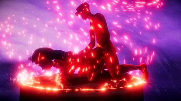 Holo graphic 3d big black booty toon