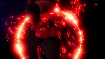 Holo graphic 3d big black booty toon