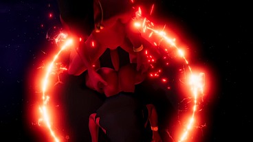 Holo graphic 3d big black booty toon
