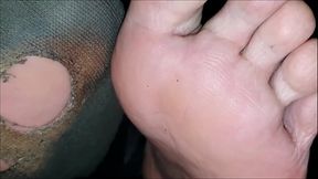 Ruined Toe Socks And Bare Feet Teasing You