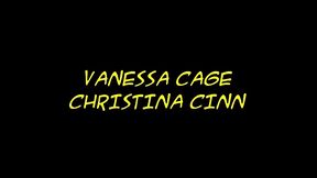 vanessa cage straps on and fucks christiana cinn hard