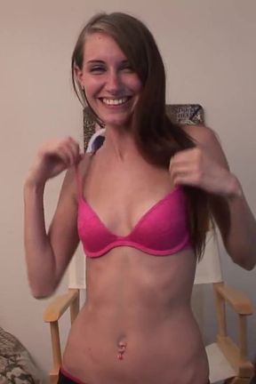 Keegan Strips and Spreads in One of Her First Videos