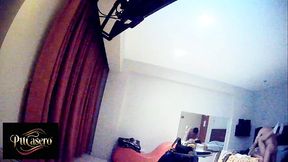 &iexcl_Alguien nos est&aacute_ mirando y escuchando! Grabamos esto en nuestro hotel PARTE 3