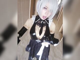 Latex cumtoilet doxy 2Bchan