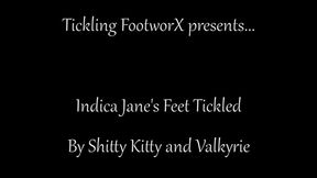 Indica Jane Tickled by $hitty Kitty and Valkyrie Spark