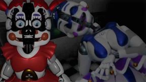 Handling on Circus Baby and Ballora for a night of lustful winning