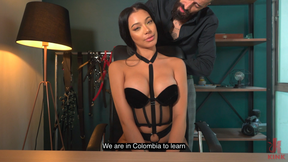 Venezuelan Hottie Tied Up For The First Time