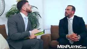 Manuel Reyes submits to deep anal pounding by Nicholas Bardem