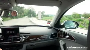 Hot brunette street skank gets fucked and more