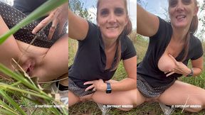 tu aimes me voir faire pipi dehors dans la nature ? moi j’adore