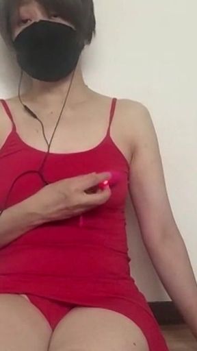 Long-distance Affair: Monthly Mutual Zoom Masturbation