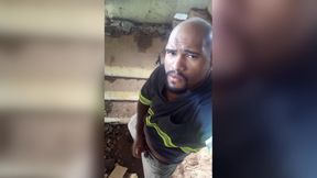 On the Building's Stairs, Hitting One