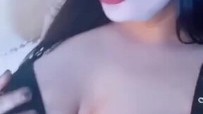 ”hot brunette leopard lingerie softcore”