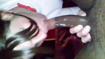 Submissive Crossdresser Takes a Big Cock