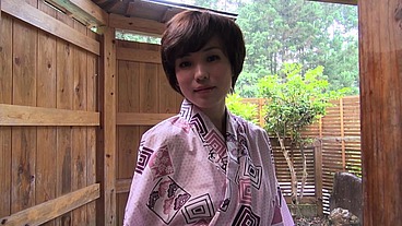 Hot sex in the japanese hot springs fucking a sexy girl from Tokio city