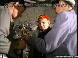 Horny homeless guys are fucking smoking hot lady who stumbled upon their neighborhood by accident