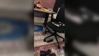 I got caught doing it again :