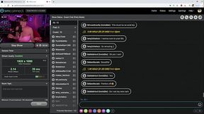 MILF Rebecca Love deepthroats and laughs on webcam