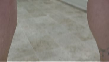 Trashy MILF Cara pisses through beaded panties on her Master'_s command. What a mess