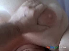 Angel's Big Boobs Handjob Ends in Huge Cumshot