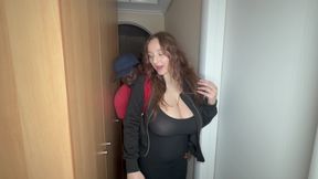 Brunette Amber Bloom Went to Her Friends House for BBC