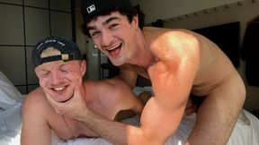 Yankee Jock BREEDS Brit Lad with a Giant Caboose