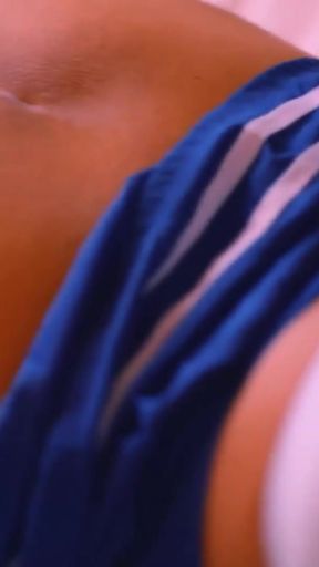 Must-share moment from &quot;Fiery neighbor seduces the postman and fucks him in his room, riding him like a cowgirl&quot;