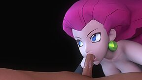 Anime Hentai - Jessie From Team Rocket Sucks Dick In Pov - Pokemon Parody