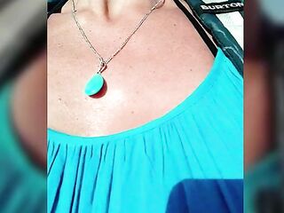 Russian Mother I'd Like To Fuck Ylukeyra upskirt outdoors