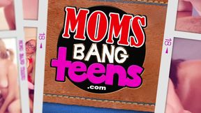 Moms Bang Teens - Couple's Movie Night Is More Fun with Horney Stepmom
