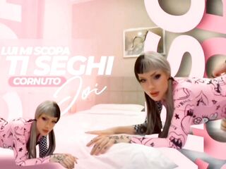 Lui Mi Scopa, Tu Ti Seghi, Cornuto JOI ITA - cuckold - italiana JOI - cornuto italiano - CEI - mangia sborra - frocio umiliazione - sesso - coppia