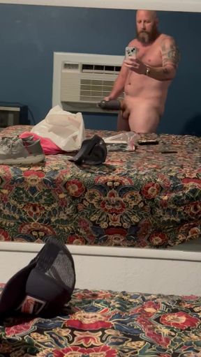 Stroking that Cock
