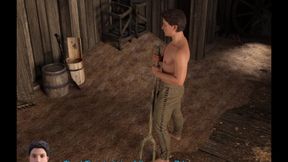 Sucking the Milky Tits of a Cow Girl