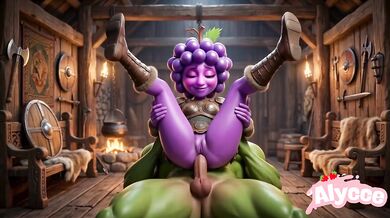 Hot Viking Cosplay Gets Anal Creamie And More Blowjobs