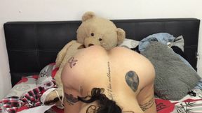 College girl masturbates for her math teacher.