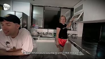 My girlfriend wants to have sex, but I like dick, so my mother-in-law helps me out.