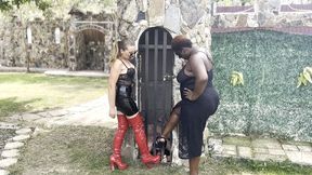 Black Dominatrix and Blonde Sadist PRISON INSPECTION