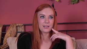 Dani Jensen rubbing and gaping pussy JOI solo