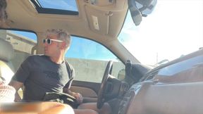 Hot Guy Caught Having Sex in the Driver's Seat