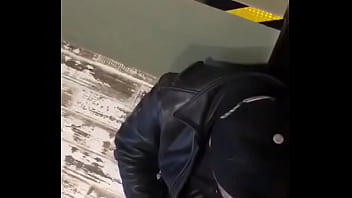 Military Man Pissing on Young Policeman in His Bunker