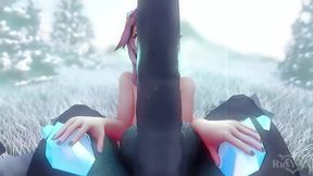 Rosaria - Teen Grows Mitachurl's Dick With a Serum