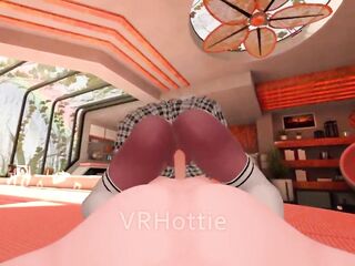 POV Black Butt Job To Bang Lap Dance VRChat ERP