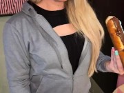Chanel Plays Hard to Get with Donut Tease