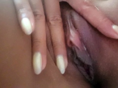 Masturbation and pussy close up
