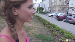 Thin Beauty and Cock