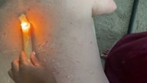 wax play - Goddess MXDominion enjoys Wax Play with slave, female domination, submissive training, female supremacy  1080 smaller