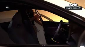 Mechanic pulverizes Lina Henao and Jean Paul in car, spouse ditched - super hot Colombian cowgirl sex!