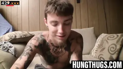 Straight-Friend's Wife Catches Him Cheating - Anal Fucking & Facial