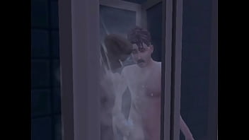camel in the shower