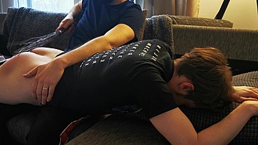 Amateurboy Gets His First Spanking - entire alternate camera